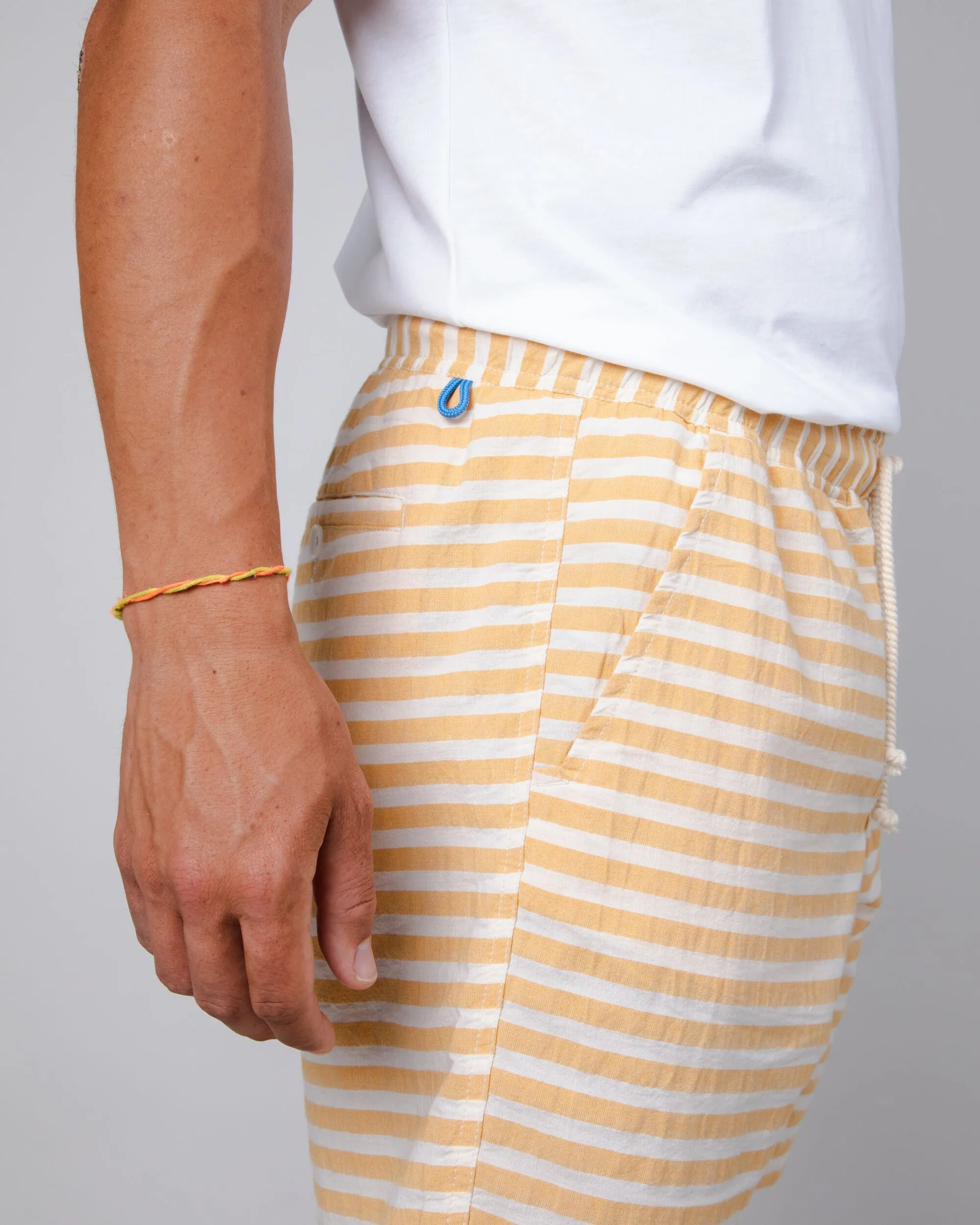 Stripes Short Yellow