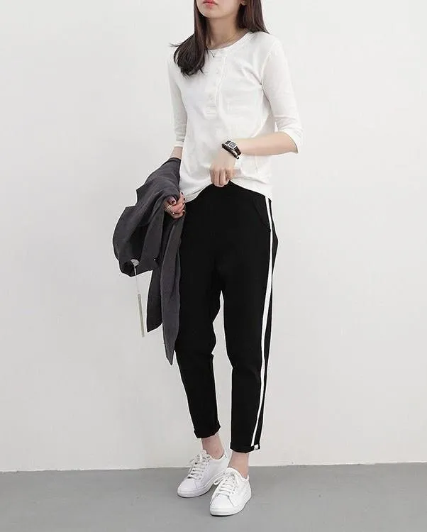 Strpe Harem trouser