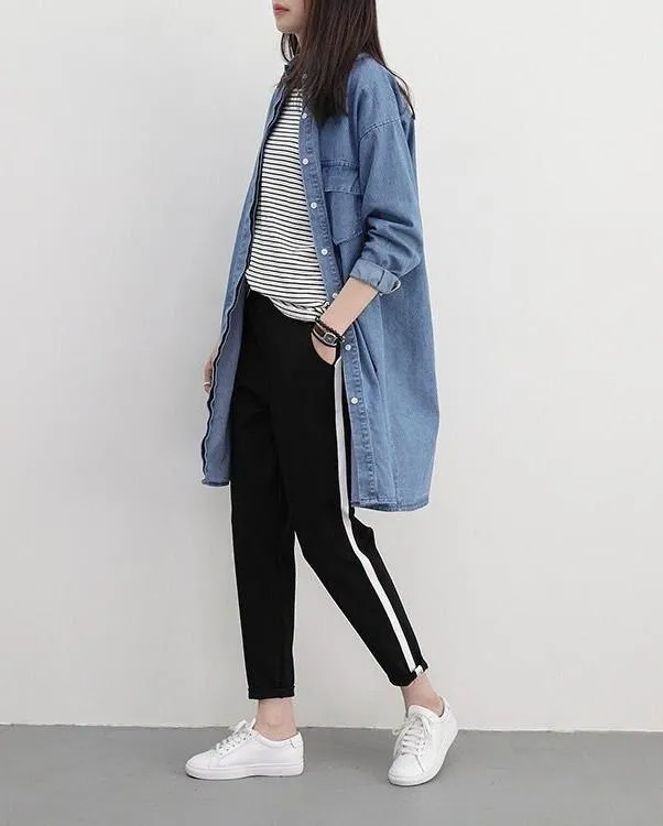 Strpe Harem trouser