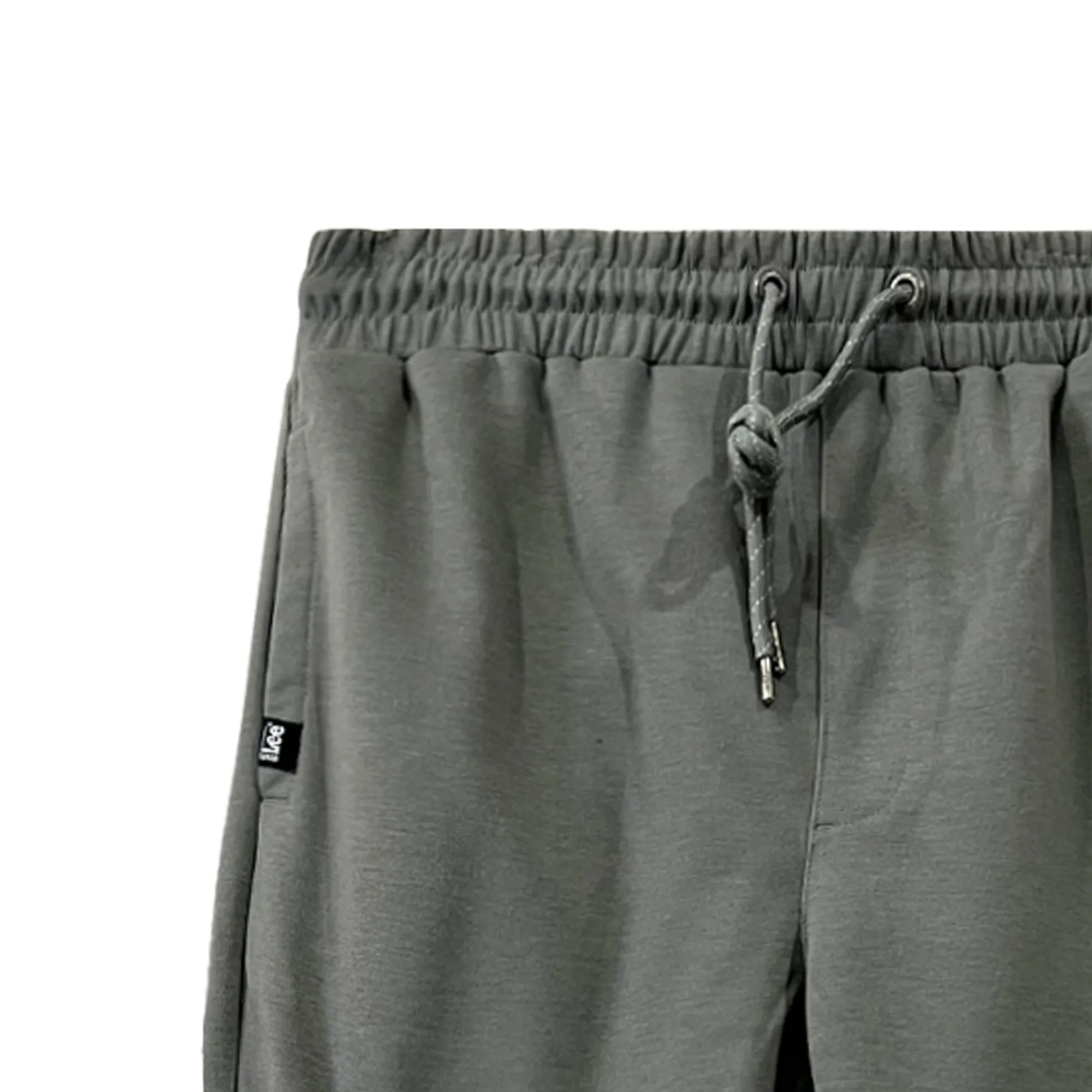 Stylistic Mr. Lee Men's Basic Non-Denim Jogger Pants Mid Waist 171860 (Gray)