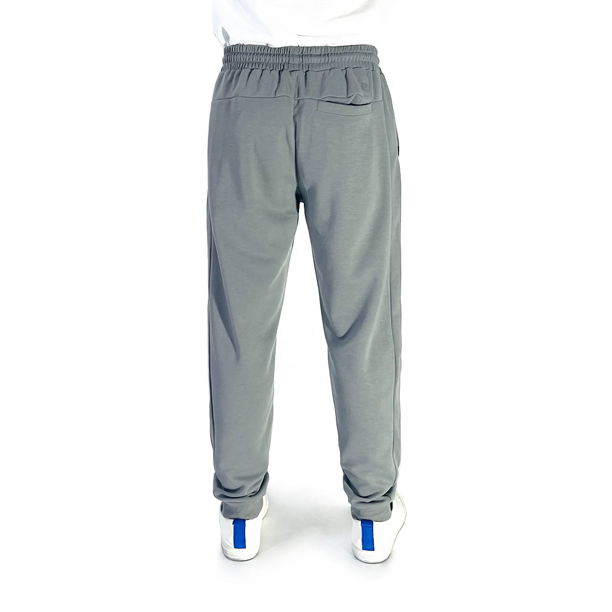 Stylistic Mr. Lee Men's Basic Non-Denim Jogger Pants Mid Waist 171860 (Gray)