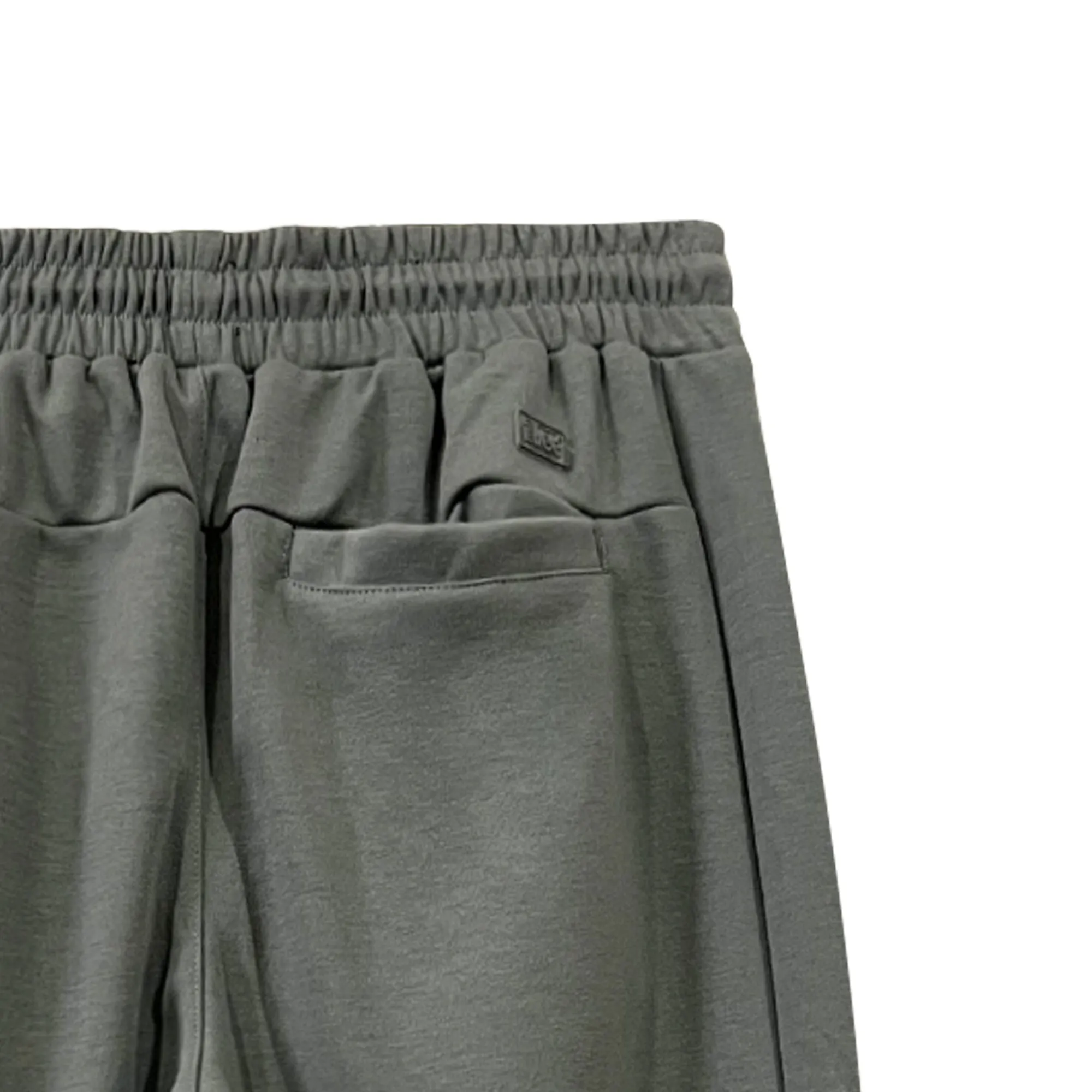 Stylistic Mr. Lee Men's Basic Non-Denim Jogger Pants Mid Waist 171860 (Gray)