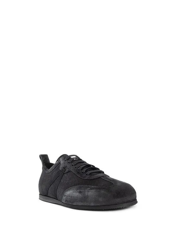 Suede Leather Low-top Sneakers