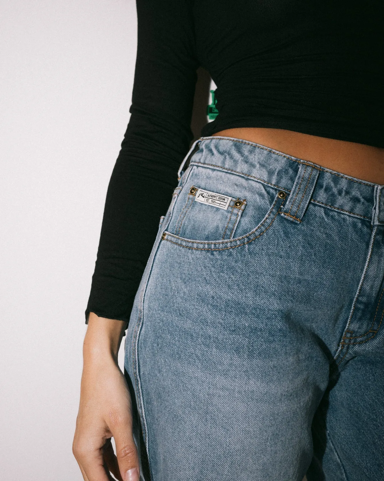 Suzy Straight Low Rise Jean