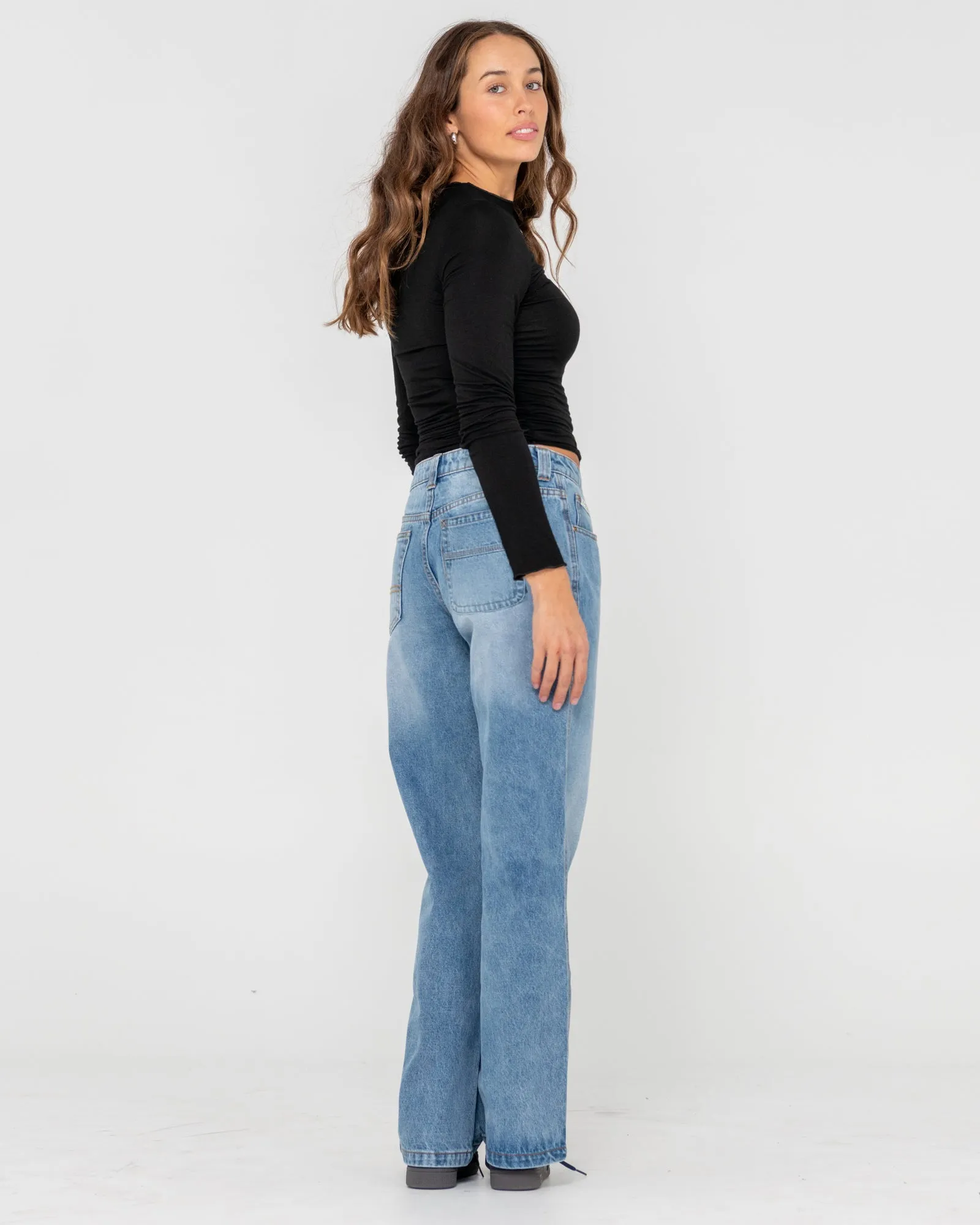 Suzy Straight Low Rise Jean