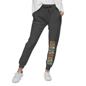 Swimmers Fleece Jogger Sweatpants Swim Retro