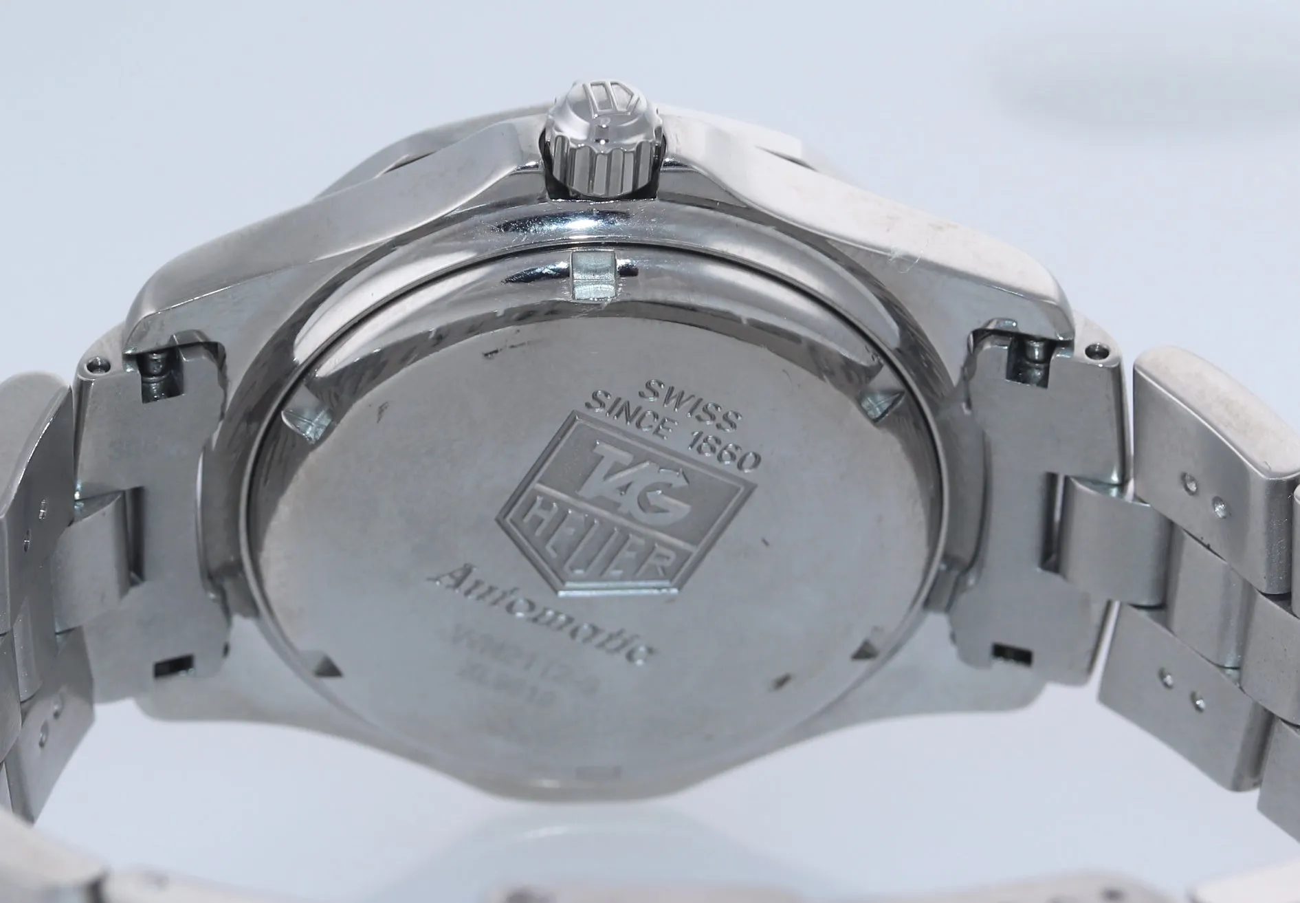 Tag Heuer 2000 Automatic Diver Stainless Steel WN2112 39mm Blue Date Watch