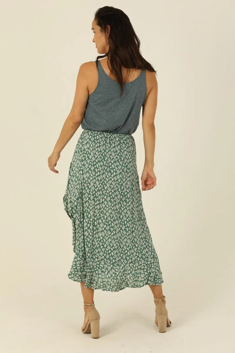 Taos Cactus Skirt