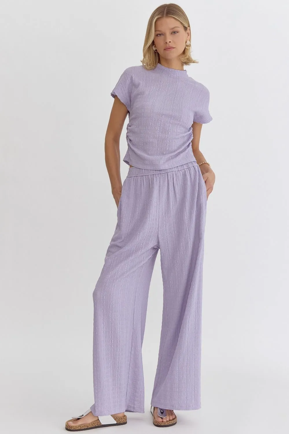 Textured Pants