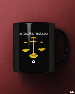 The balanced libras printed mugs