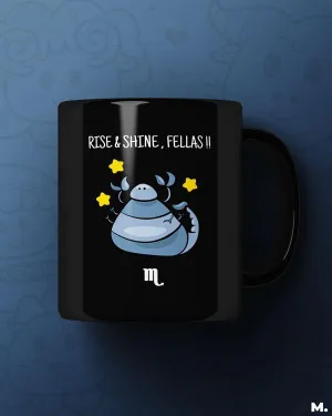 The dedicated scorpions printed mugs