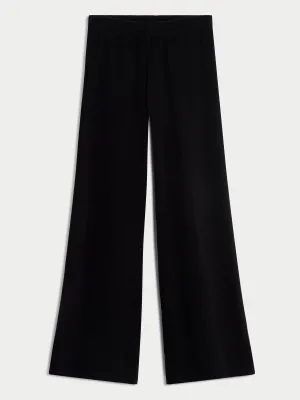 The Lito Low Rise Flare Pants in Velour