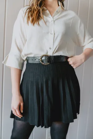 The Meyer Skirt by Heartloom - Black