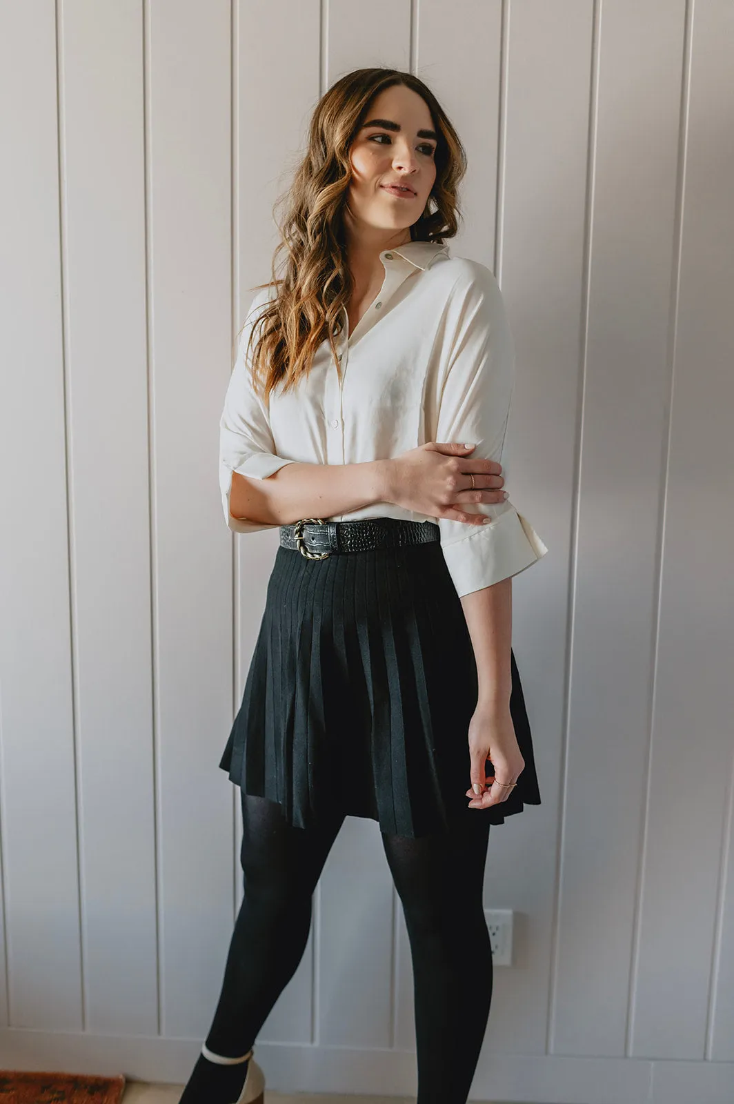 The Meyer Skirt by Heartloom - Black