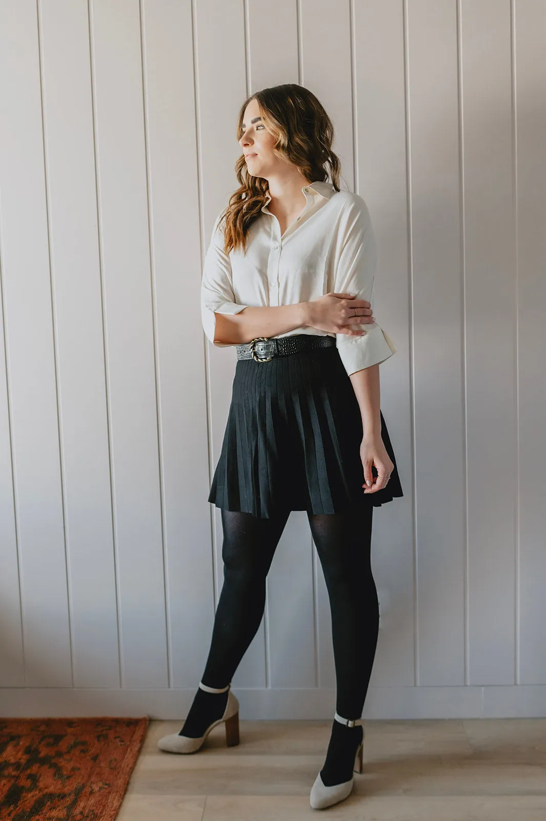 The Meyer Skirt by Heartloom - Black