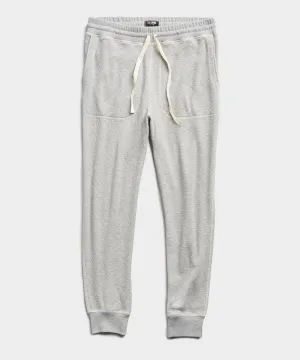 Thermal Sweatpant in Grey Heather