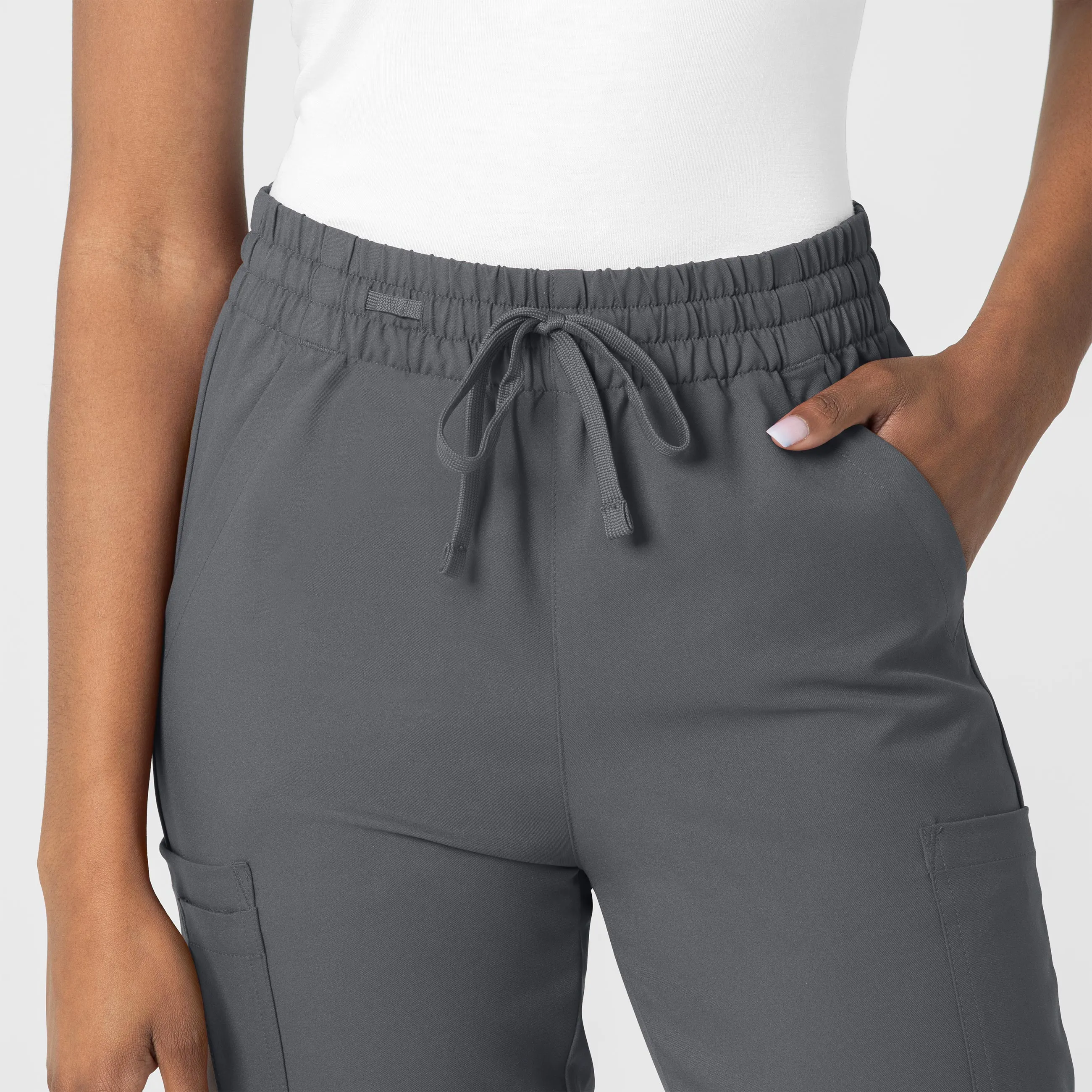 Thrive 5122 Cargo Jogger Scrub Pants Pewter