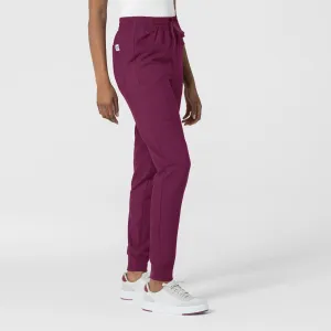 Thrive 5122 Cargo Jogger Scrub Pants Wine