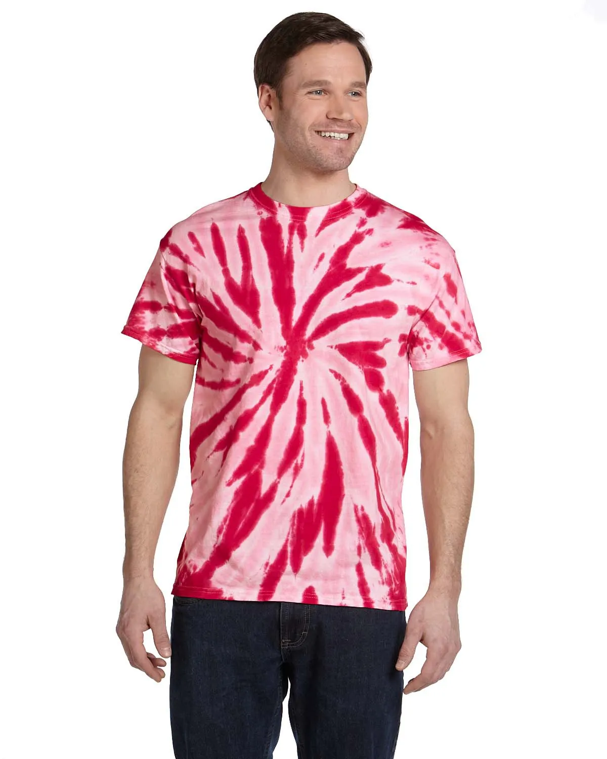 Tie-Dye Adult Twist Dye’d 5.4 oz T-Shirt CD110