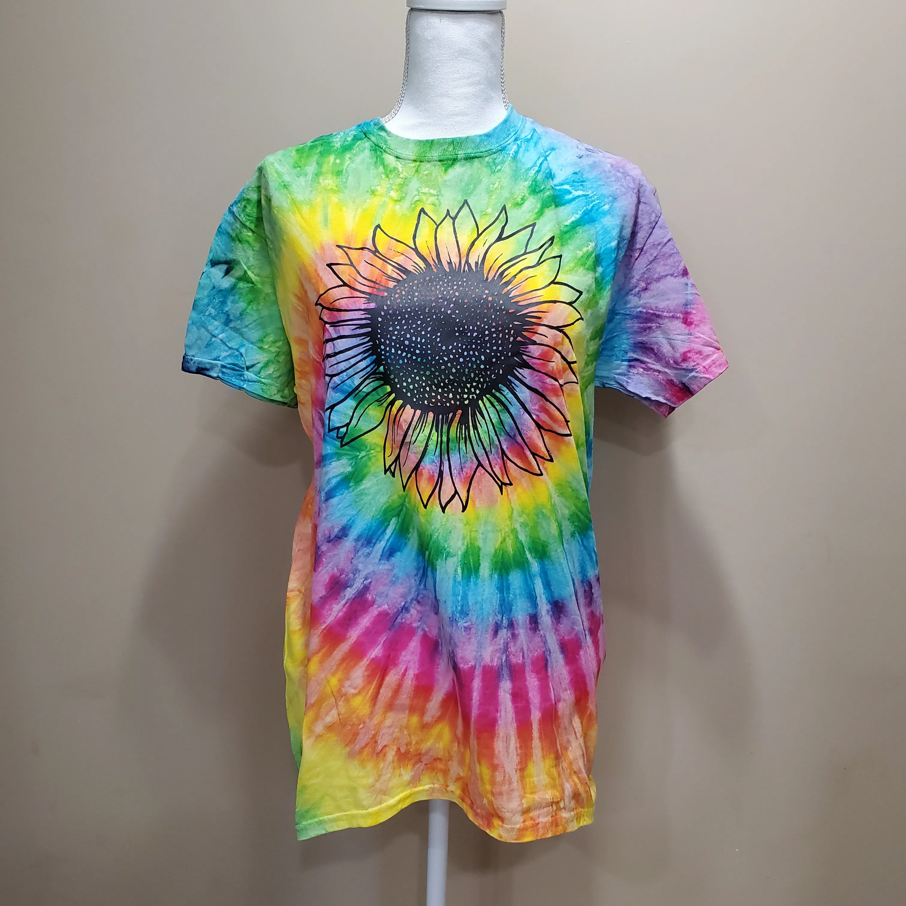 Tie Dye Sunflower Tee