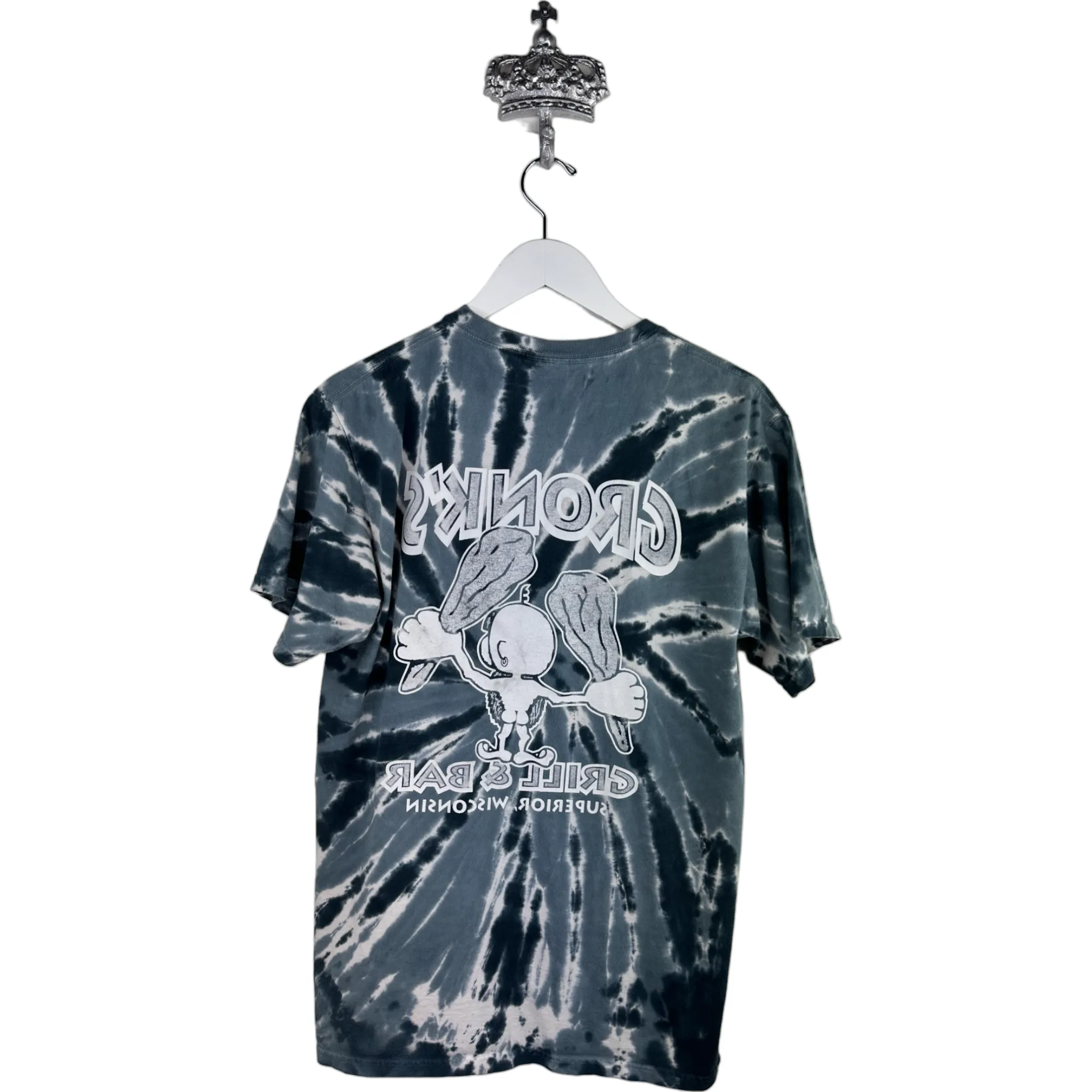 TIE DYED CONK'S GRILL & BAR T-SHIRT - M