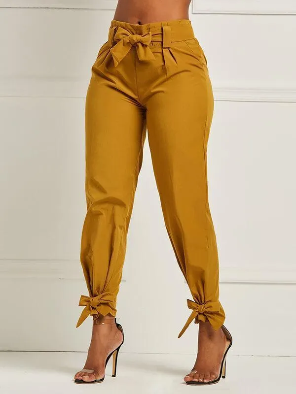 Tied Jogger Pants