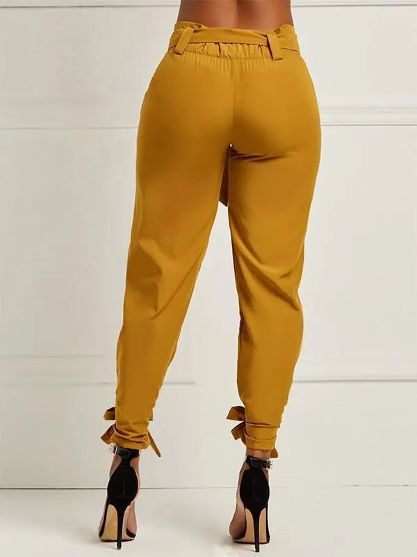 Tied Jogger Pants