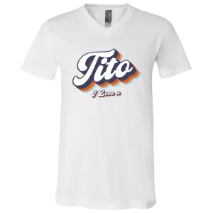 Tito I Love U Unisex Jersey V-Neck T-Shirt