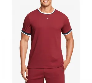 Tommy Hilfiger Men's Ribbed Striped-Trim Tee