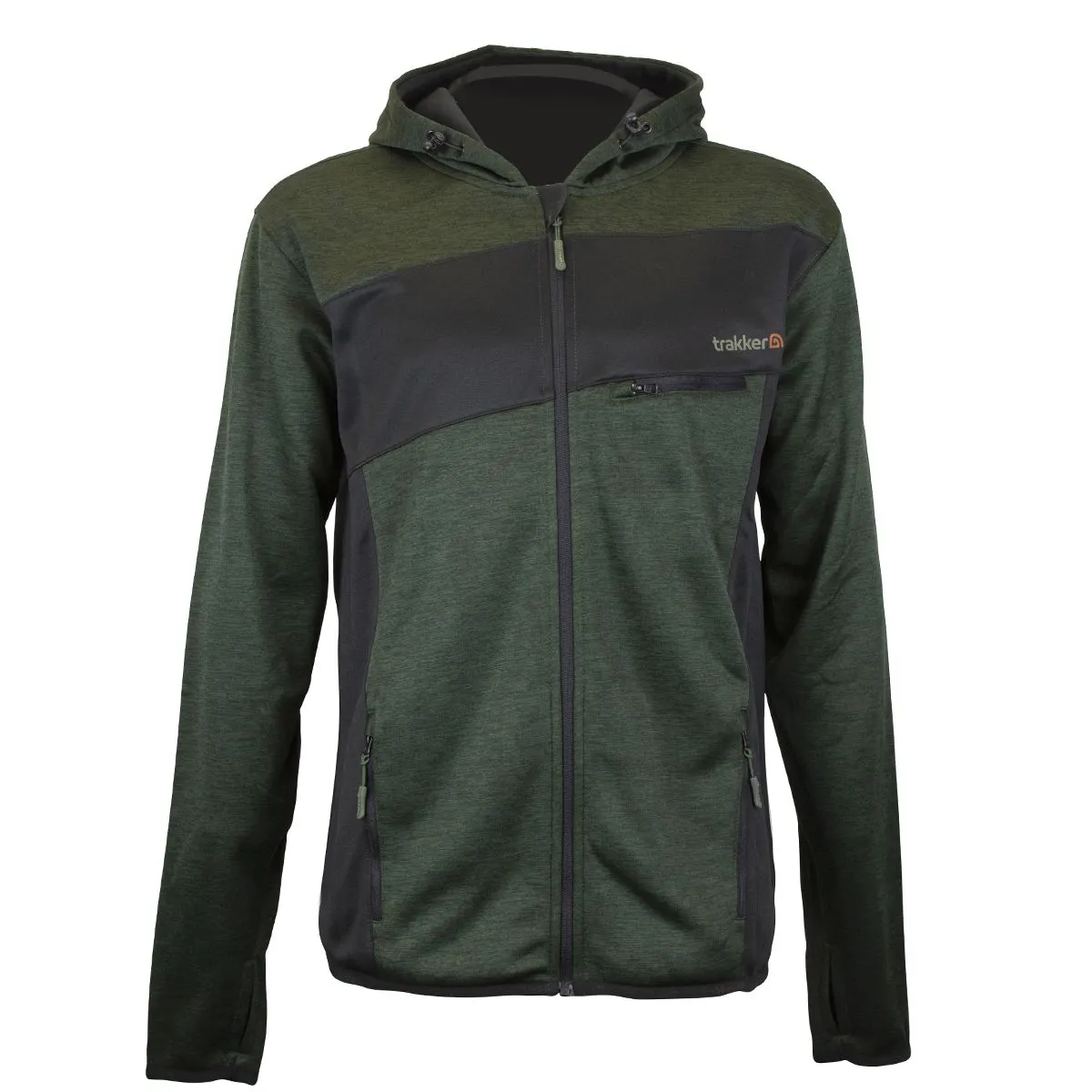 Trakker Marl Fleece Back Hoody