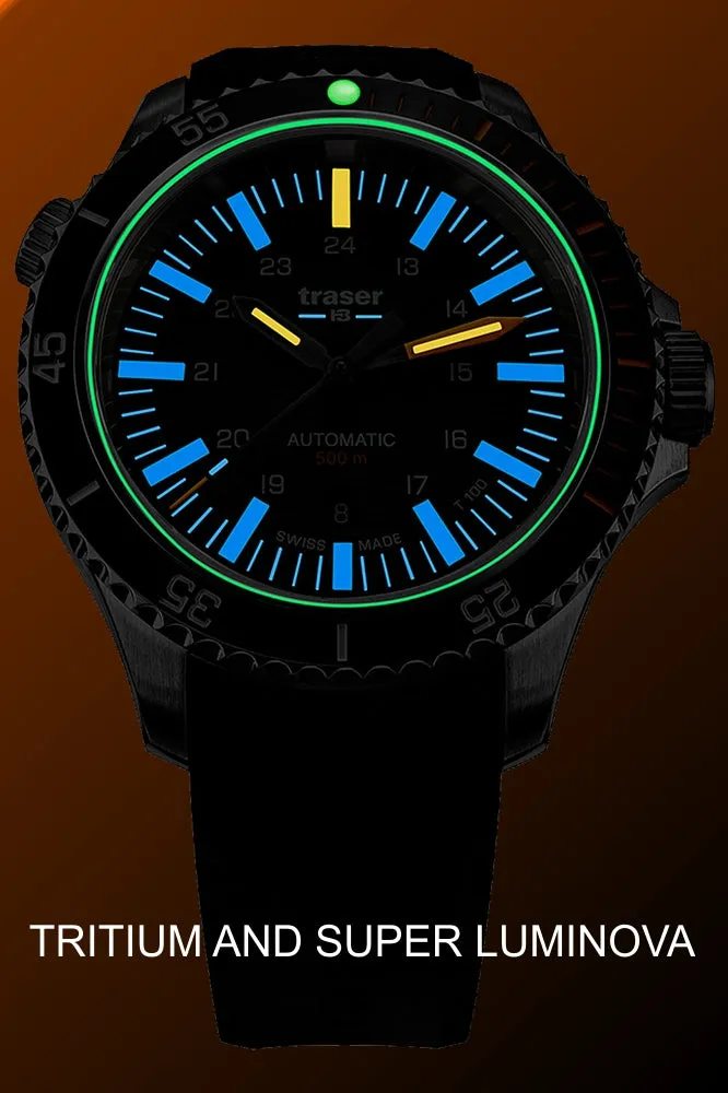Traser P67 Diver Automatic T100 Tritium Gray - 110330