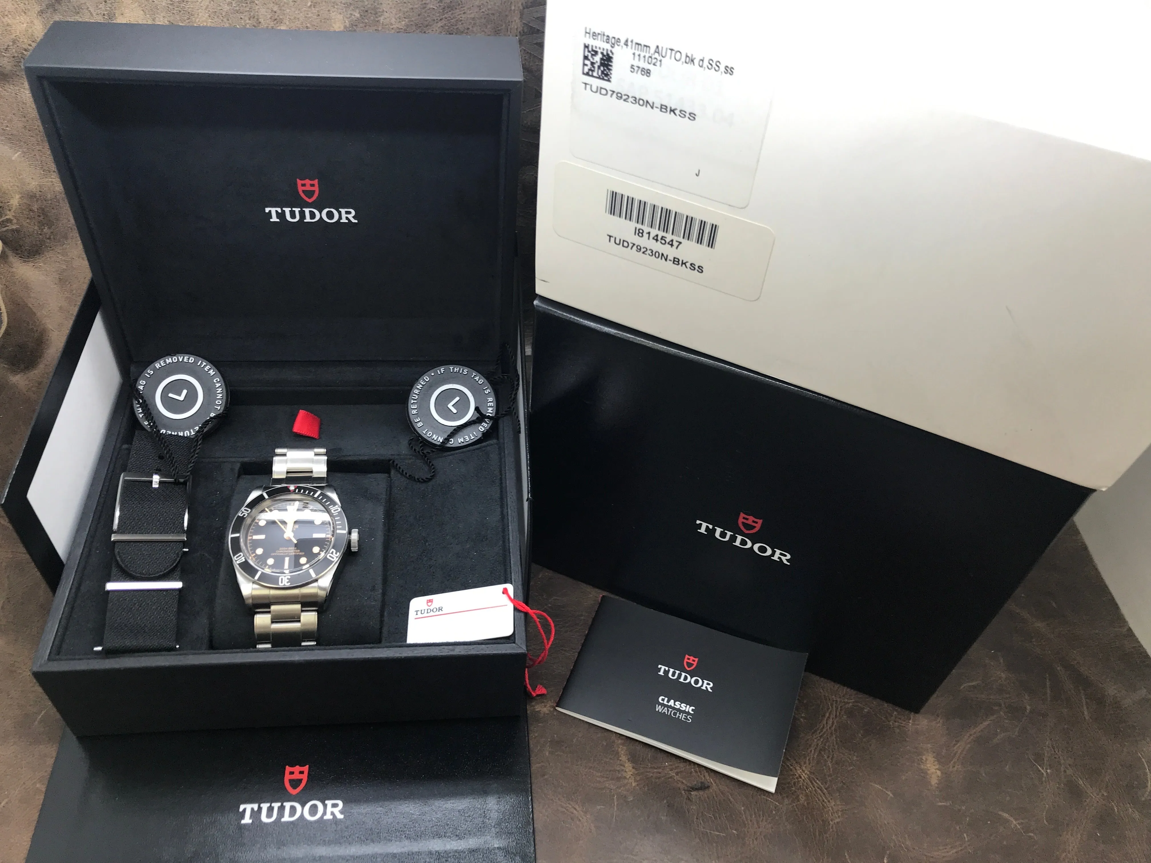 Tudor Heritage Black Bay 79230N Black Dial Automatic Men's Watch