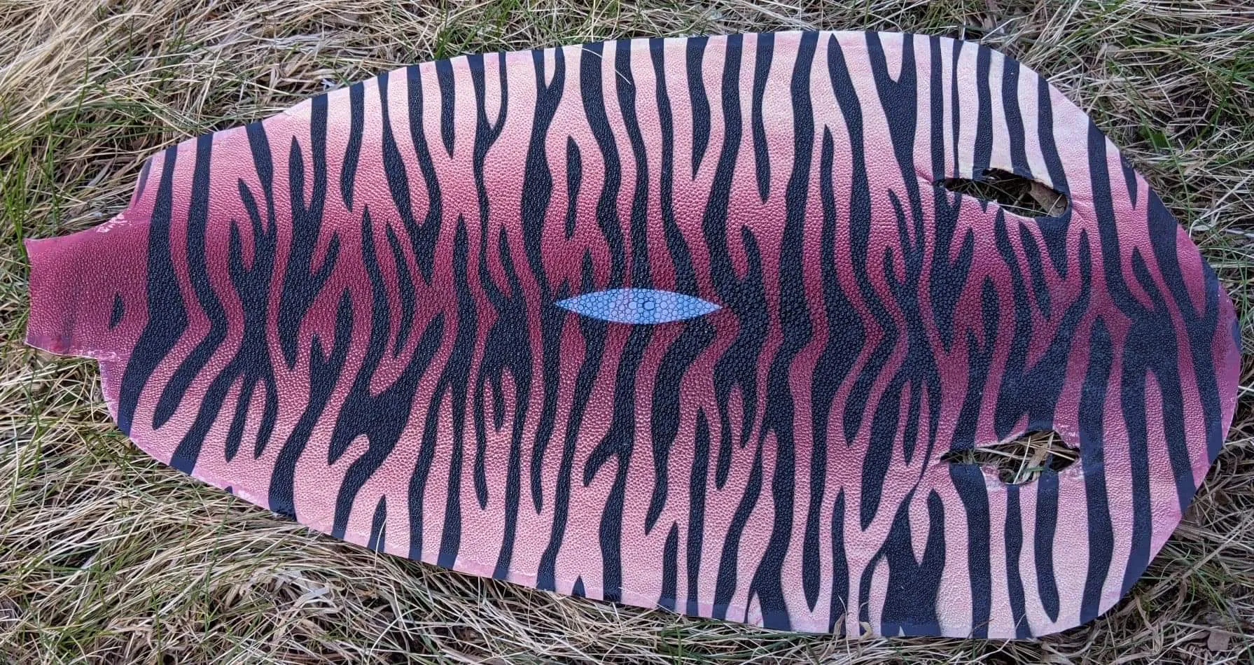 Unpolished Stingray leather