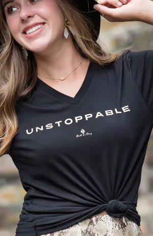 Unstoppable V-neck Tee