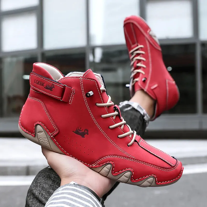 UrbanFlex Herren Leder Sneaker