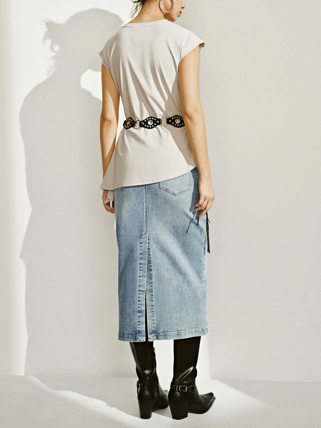V-Neck Sleeveless T-Shirts