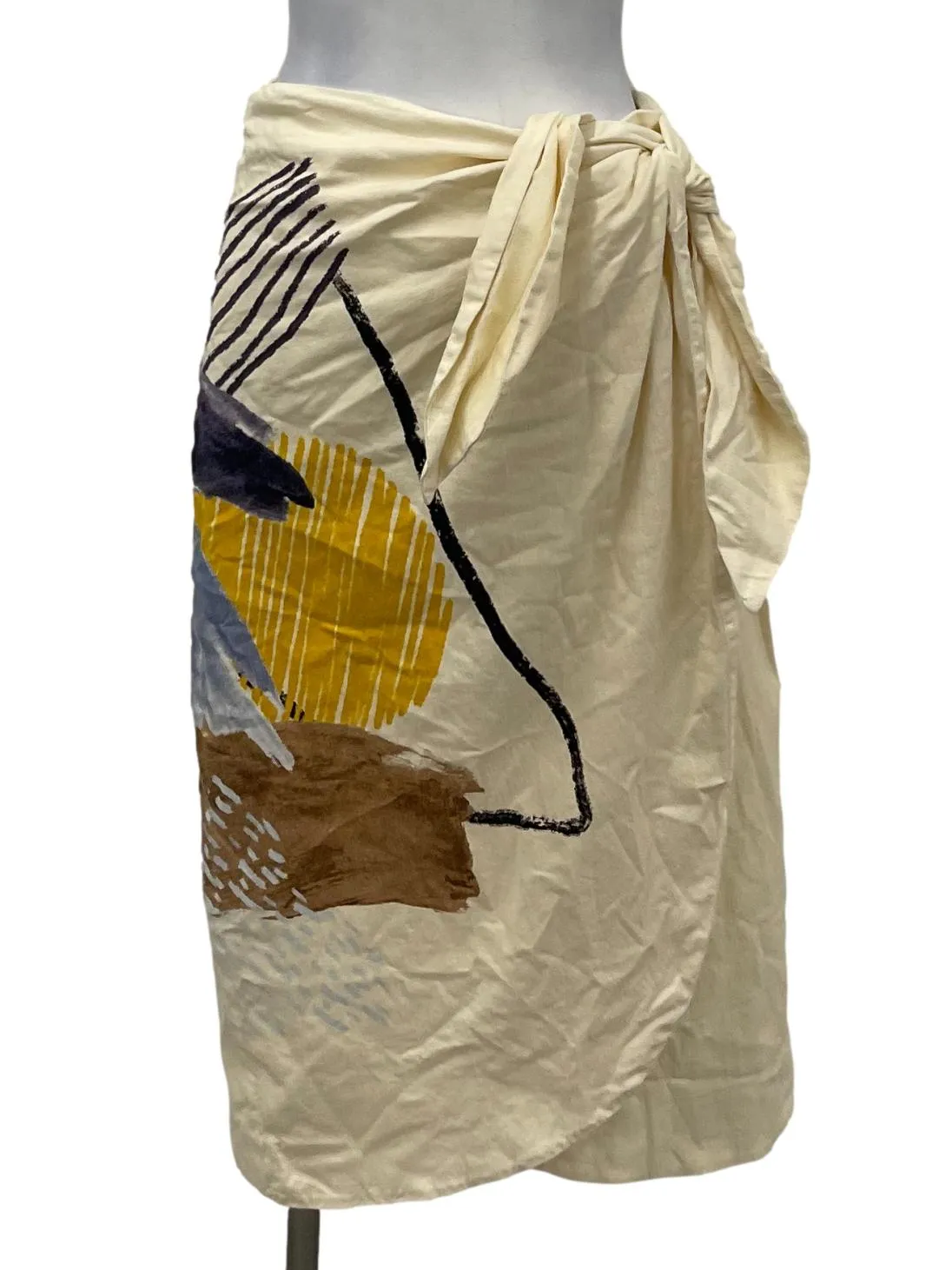 Valley Cotton Wrap Skirt OSN