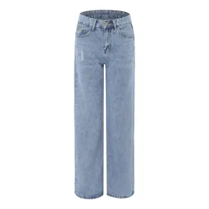 Valérie - High-waisted denim