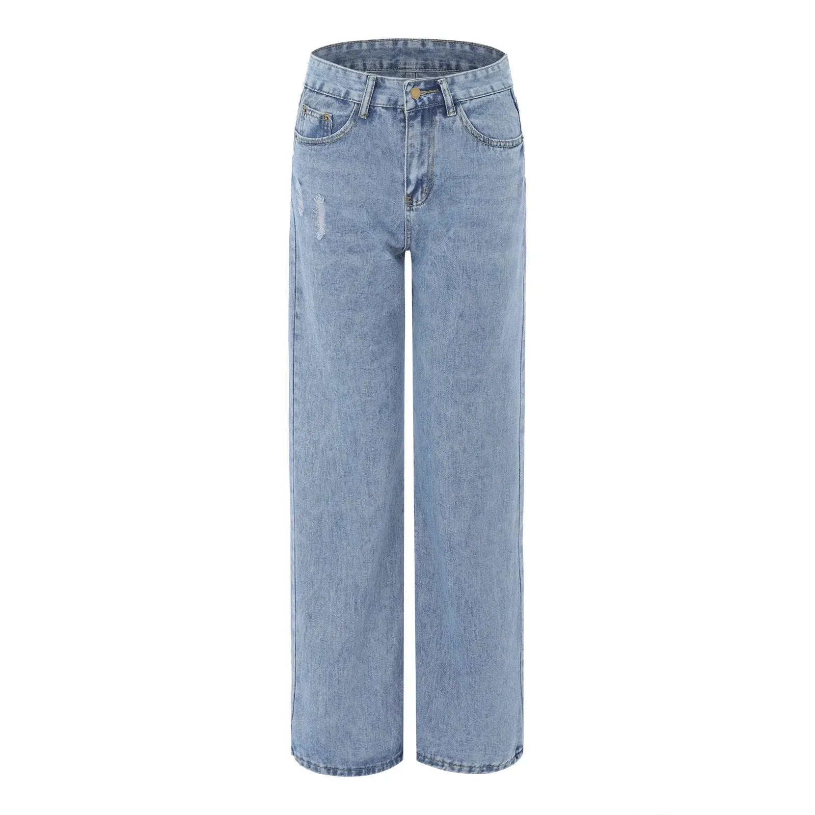 Valérie - High-waisted denim