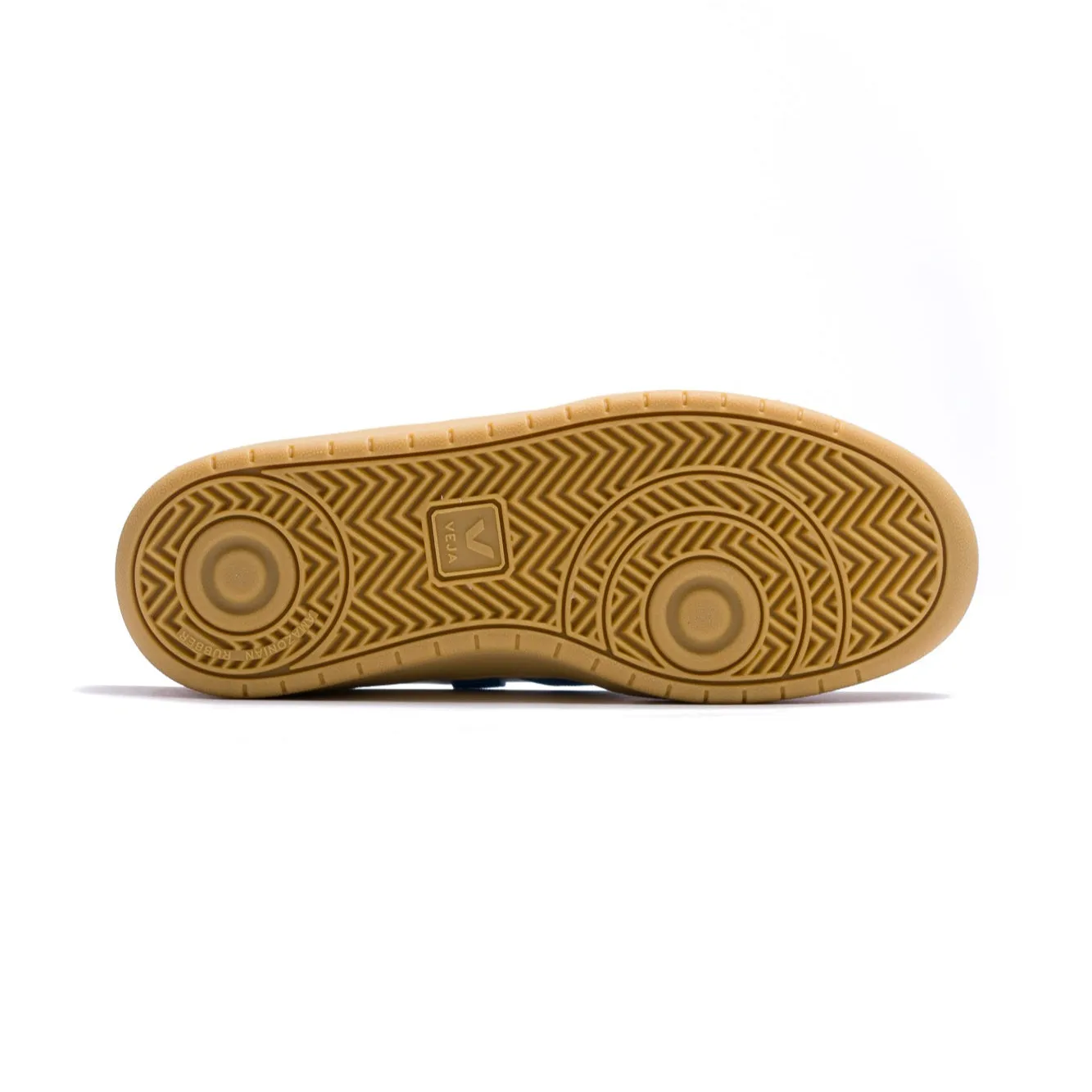 Veja V-90 Leather Shoe - Extra White/Aqua Natural