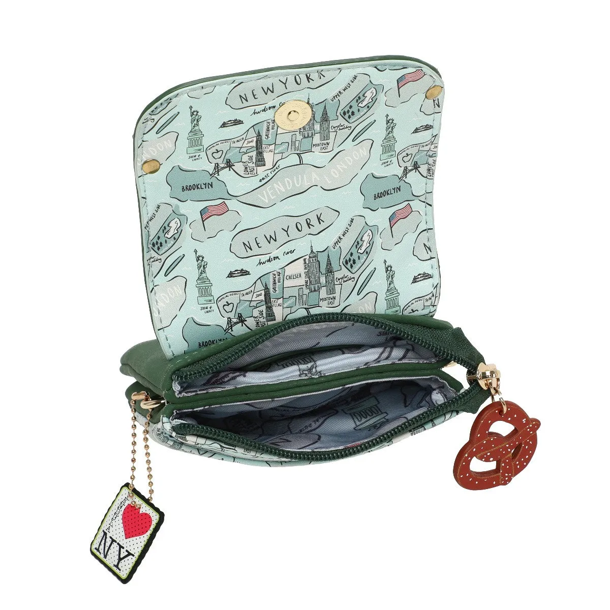 Vendula London - New York City Cats & Corgis Phone Pouch
