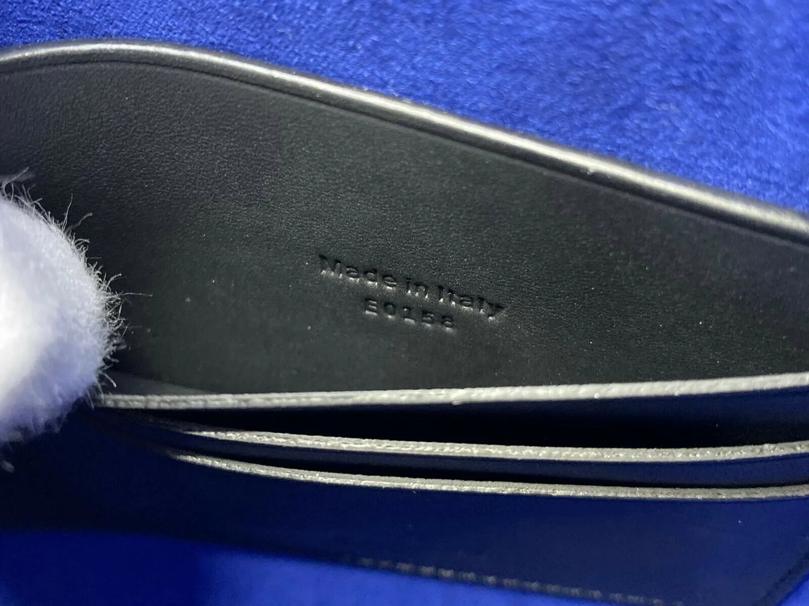 Venezia Scritto Nino Large Leather Clutch
