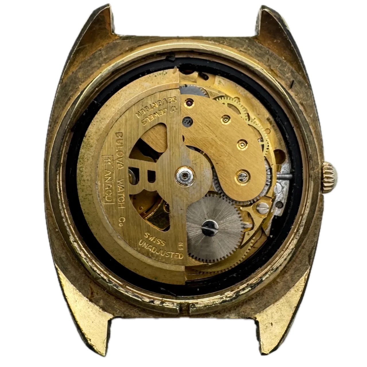 Vintage 1970 Bulova 3004 Crosshair Sea King Men's Automatic Wristwatch 11 ANACD