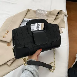 Vintage Crocodile Clutch