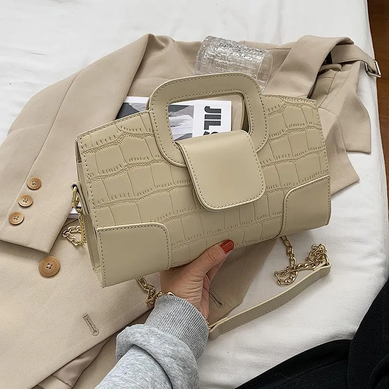 Vintage Crocodile Clutch