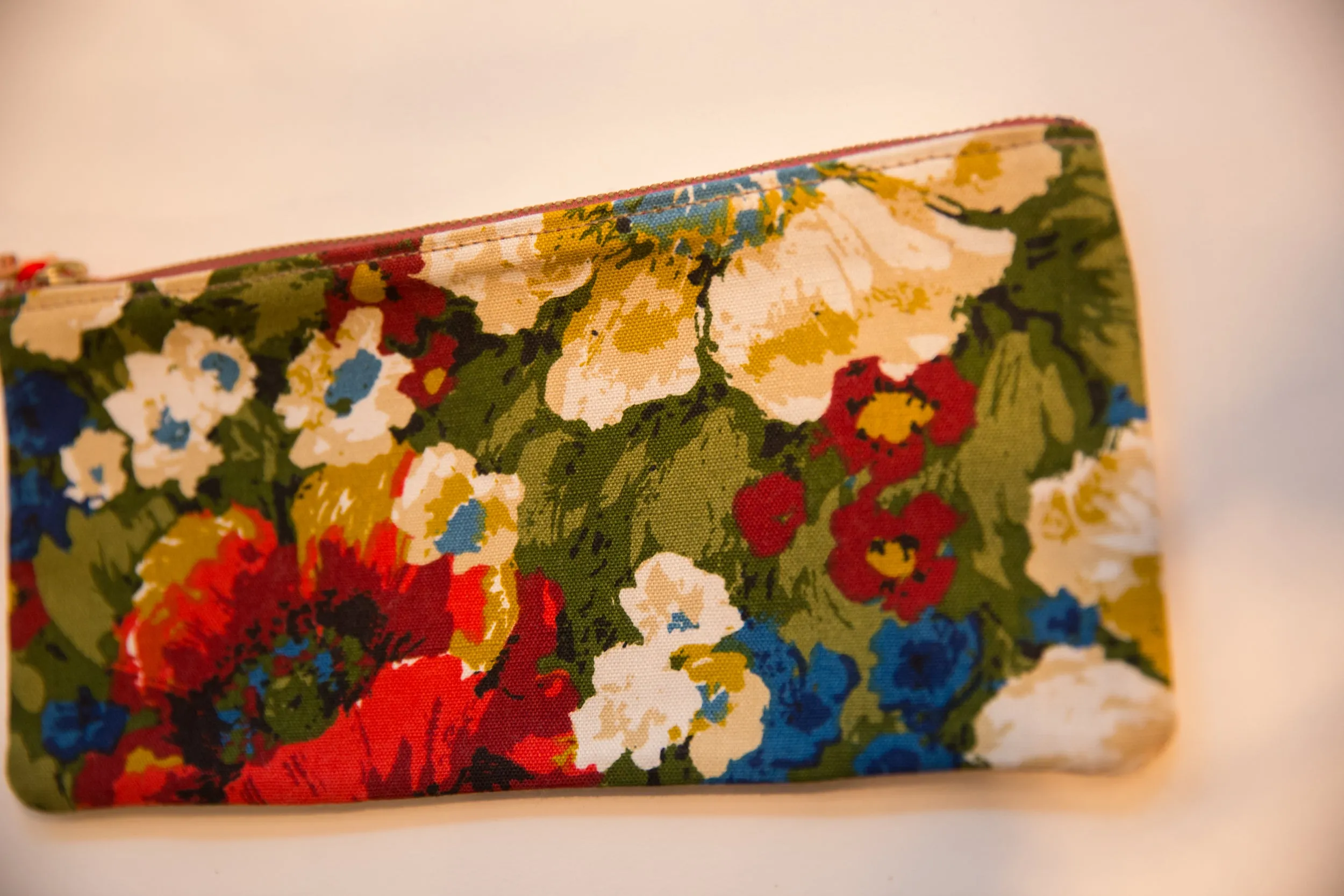 Vintage Floral Fabric Southport Clutch