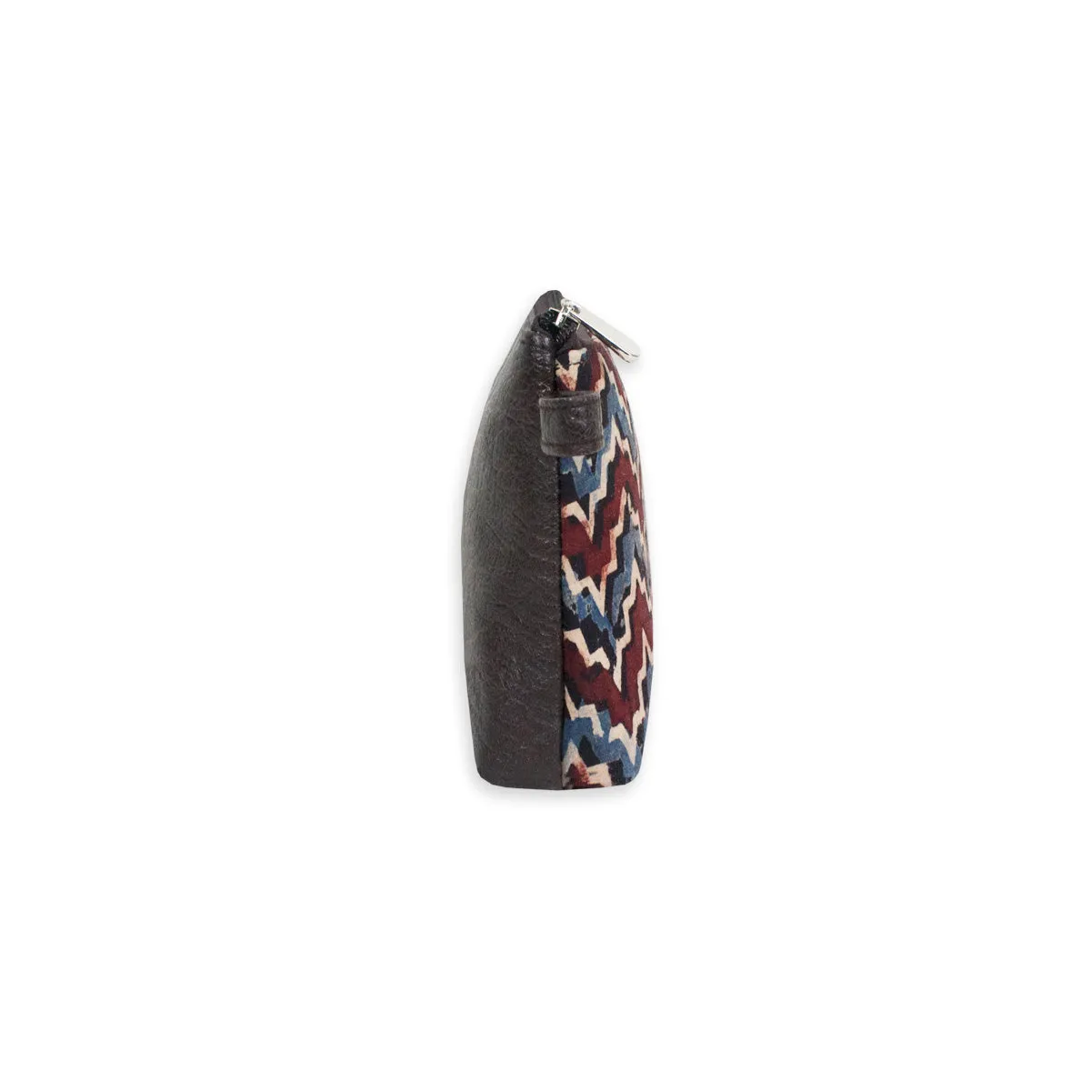 Waves Block Printed Pouch