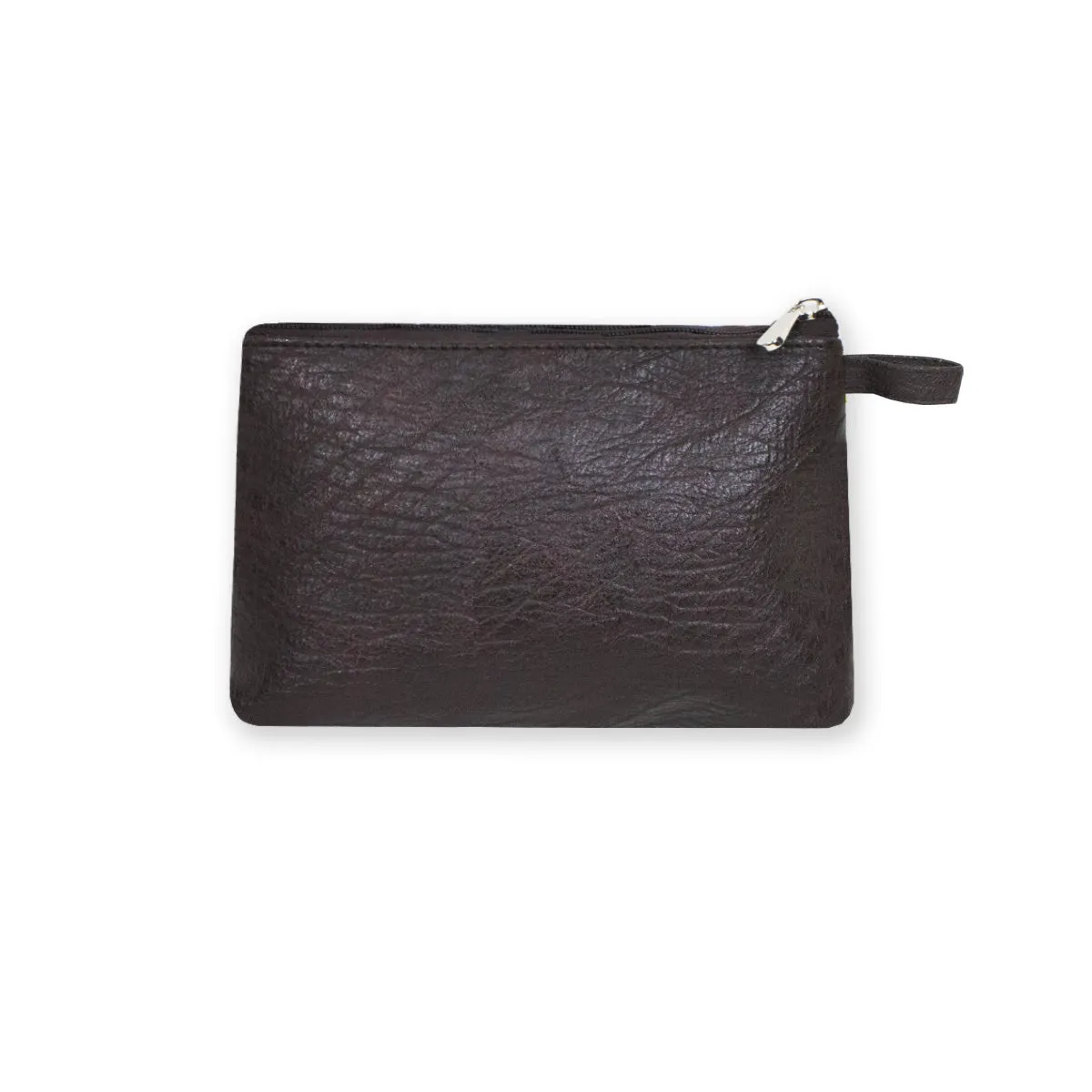 Waves Block Printed Pouch