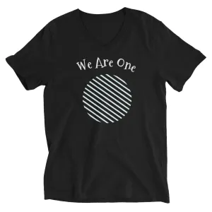 We Are One V-Neck Unisex T-Shirt