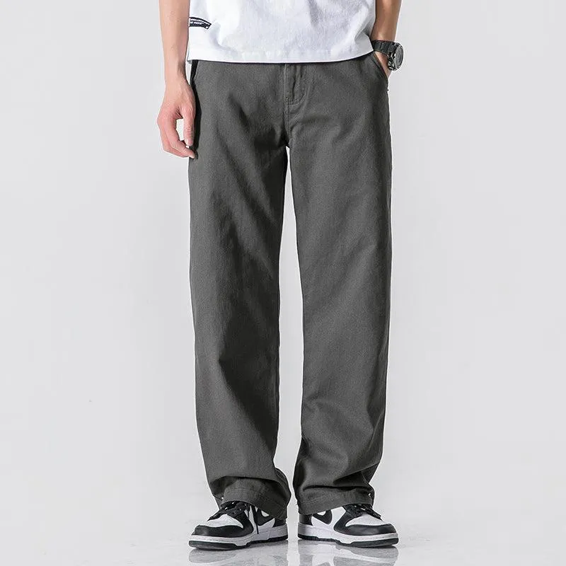 Wide Leg Straight Drape Pants